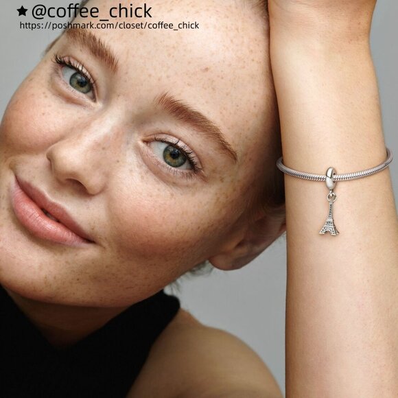 Pandora Paris Eiffel Tower Dangle Charm - Picture 5 of 5